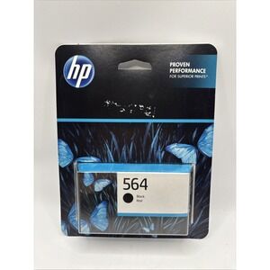 HP 564 Black Original Ink Cartridge, CB316WN Exp july 2026